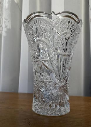 Ваза bohemia miranda кришталева вінтажна