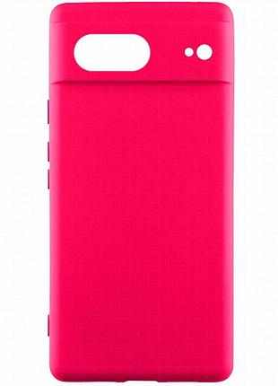 Чехол silicone cover lakshmi full camera (aaa) для google pixel 7 розовый / barbie pink