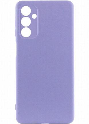 Чехол silicone cover lakshmi full camera (a) для samsung galaxy a14 4g/5g сиреневый / dasheen