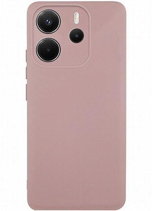 Чехол silicone cover lakshmi full camera (aaa) для xiaomi redmi note 14 4g (int. version) розовый / pink sand