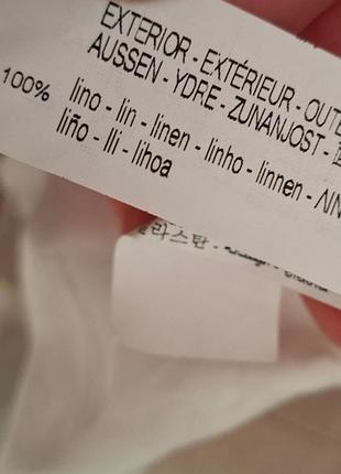 Пиджак zara 100% лён 5