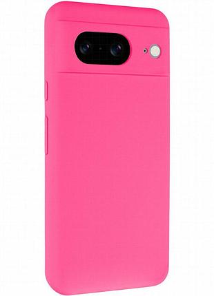 Чехол silicone cover lakshmi full camera (aaa) для google pixel 8 розовый / barbie pink