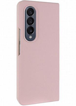 Чехол foldables silicone cover lakshmi (aaa) для samsung galaxy z fold4 розовый / pink sand