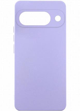 Чехол silicone cover lakshmi full camera (aaa) для google pixel 9a сиреневый / dasheen