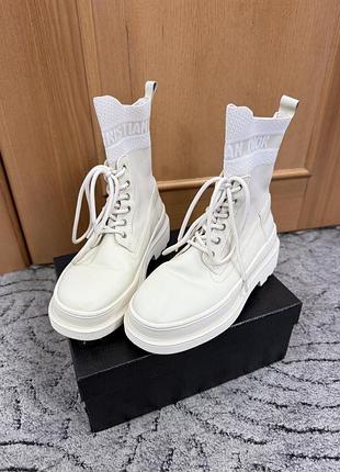 Жіночі черевики dior білі, розмір 37