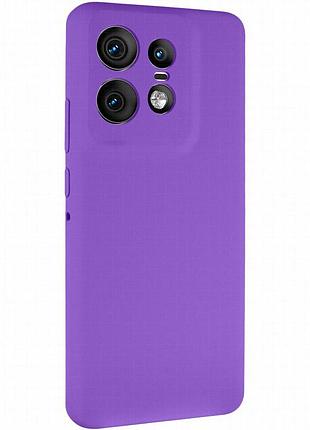 Чехол silicone cover lakshmi full camera (aaa) для motorola edge 50 pro фиолетовый / amethyst