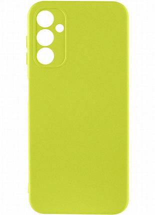 Чехол silicone cover lakshmi full camera (a) для samsung galaxy m54 5g желтый / flash