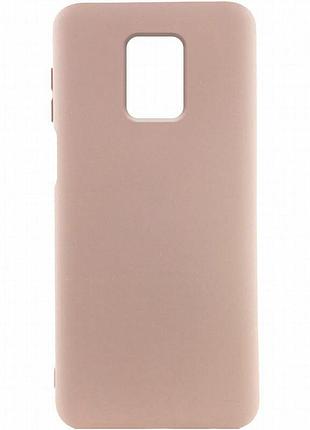 Чехол silicone cover ummi lakshmi (aa) для xiaomi redmi note 9s / note 9 pro / note 9 pro max розовый / pink sand