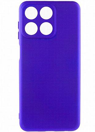 Чехол silicone cover lakshmi full camera (a) для huawei honor x8a синий / iris