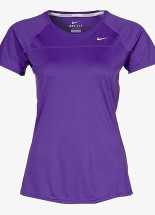 Жіноча спортивна бігова футболка nike dry-fit оригінал