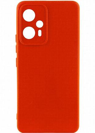 Чехол silicone cover lakshmi full camera (a) для xiaomi redmi note 12t pro красный / red