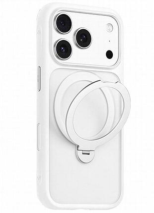 Tpu+pc чехол blueo skin friendly 360 with magsafe для apple iphone 17 pro / 18 pro (6.3") white