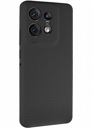 Чехол silicone cover lakshmi full camera (aaa) для motorola edge 50 pro черный / black