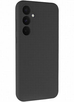 Чехол silicone cover lakshmi full camera (aaa) для samsung galaxy a55 черный / black