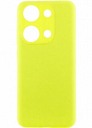 Чехол silicone cover lakshmi full camera (aaa) для xiaomi redmi note 13 pro 4g / poco m6 pro 4g желтый / yellow