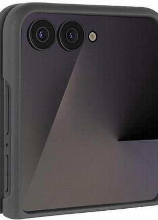 Чехол foldables silicone cover lakshmi (aaa) для motorola razr 50 ultra черный / black