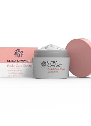 Крем для обличчя ultra compact зволожувальний 100 мл
