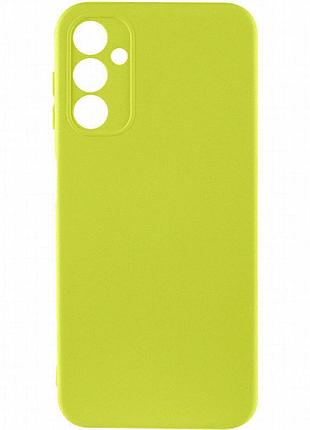 Чехол silicone cover lakshmi full camera (a) для samsung galaxy m14 5g желтый / flash