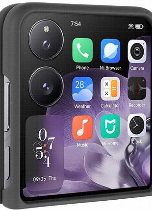 Чехол foldables silicone cover lakshmi (aaa) для xiaomi mix flip черный / black