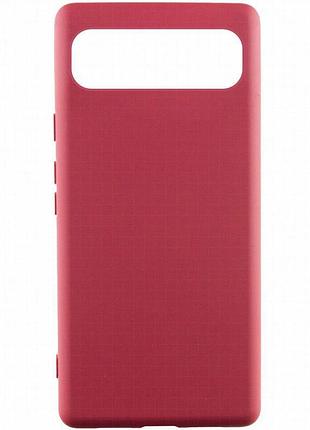 Чехол silicone cover ummi lakshmi (aa) для google pixel 10 / 10 pro бордовый / marsala