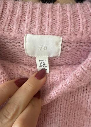 Светр укорочений h&m вовна шерсть 4