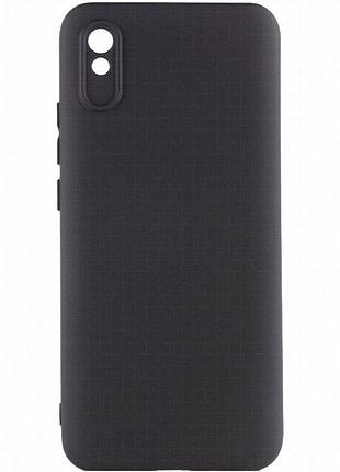 Чехол silicone cover lakshmi full camera (aaa) для xiaomi redmi 9a черный / black