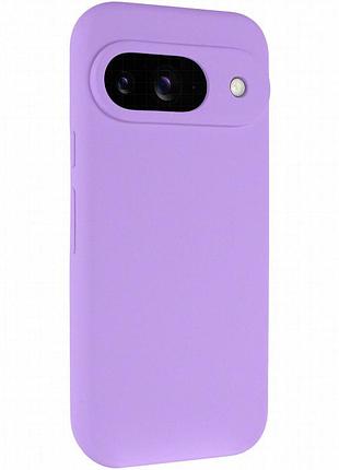Чехол silicone cover lakshmi full camera (aaa) для google pixel 9 сиреневый / dasheen