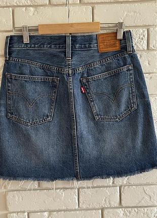 Джинсова спідниця levi’s