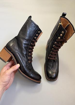 Ботинки fraipe leather black 41(26cm) airstep as98 trippen sancho sendra