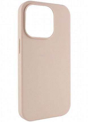 Чехол silk (aa) no logo with magnetic fit для apple iphone 14 pro max (6.7") розовый / pink sand