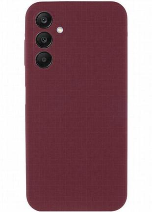Чехол silicone cover lakshmi full camera (aaa) для samsung galaxy a37 5g бордовый / plum