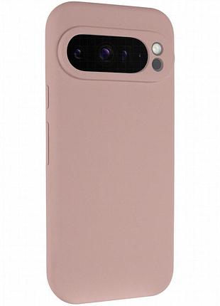 Чехол silicone cover lakshmi full camera (aaa) для google pixel 9 pro xl розовый / pink sand