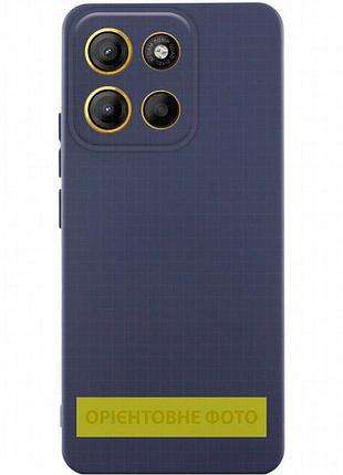 Чехол silicone cover ummi lakshmi full camera (aa) для motorola moto g35 синий / midnight blue