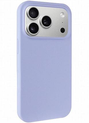 Чехол silk full protective (aa) no logo для apple iphone 17 pro max / 18 pro max (6.9") голубой / lilac blue