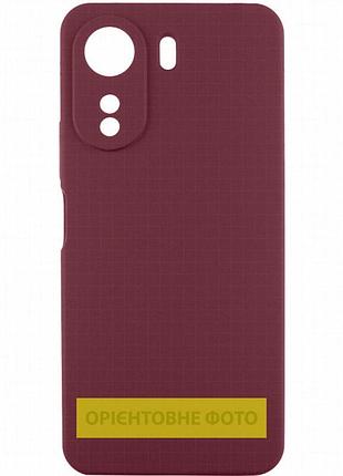Чехол silicone cover lakshmi full camera (aaa) для xiaomi 17t pro бордовый / plum