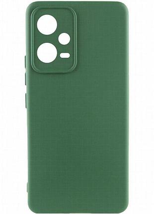 Чехол silicone cover ummi lakshmi full camera (aa) для xiaomi poco x5 5g / note 12 5g зеленый / dark green