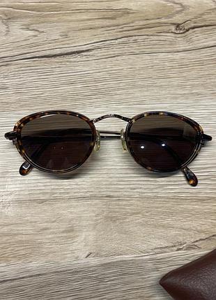 Сонцезахисні окуляри calvin klein 341s vintage retro italy oval tortoise glasses