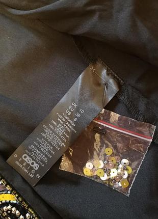 Оксамитова сукня asos design 38р. 10