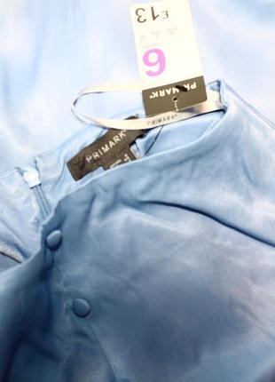 Атласная юбка primark 3