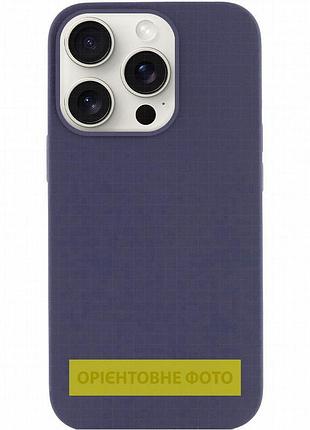 Чехол silk (aa) no logo with magnetic fit для apple iphone 17 pro max / 18 pro max (6.9") темно-синий / midnight blue