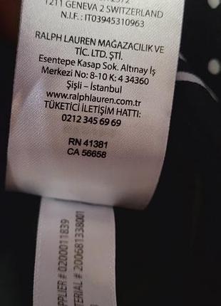 Блуза ralph lauren оригинал в горох 8