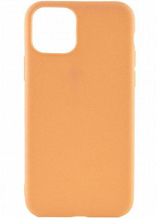Силиконовый чехол candy для apple iphone 12 pro max (6.7") rose gold