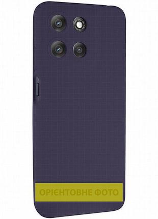 Чехол silicone cover lakshmi full camera (aaa) для motorola moto g15 4g темно-синий / midnight blue