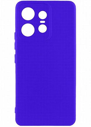 Чехол silicone cover ummi lakshmi full camera (aa) для motorola edge 50 pro синий / iris