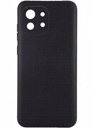 Чехол tpu epik black full camera для xiaomi mi 11 черный