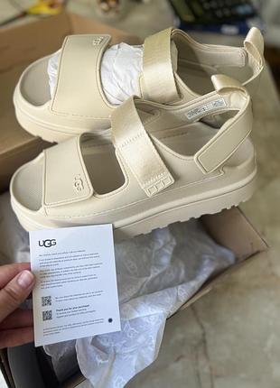 Сандалі жіночі ugg бежеві 5