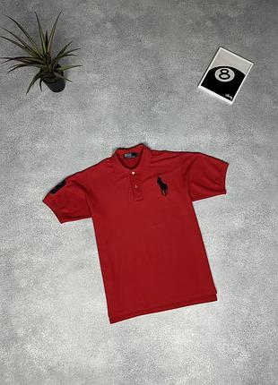 Футболка polo ralph lauren великий логотип поло