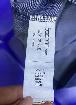 Джинсова спідниця boohoo 12/40 6