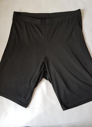 Шорты из эластичной ткани, большой размер,4xl
