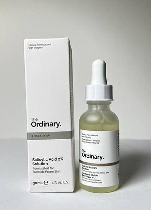Сыворотка the ordinary salicylic acid 2% solution с салициловой кислотой 30 мл